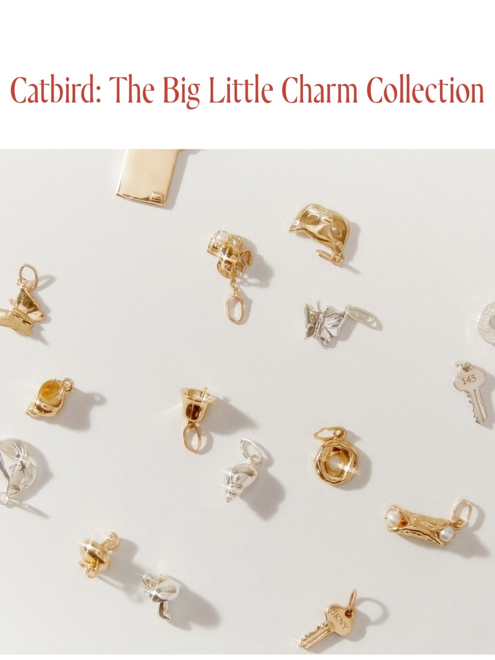 Catbird wild strawberry charm - Picture 4 of 4